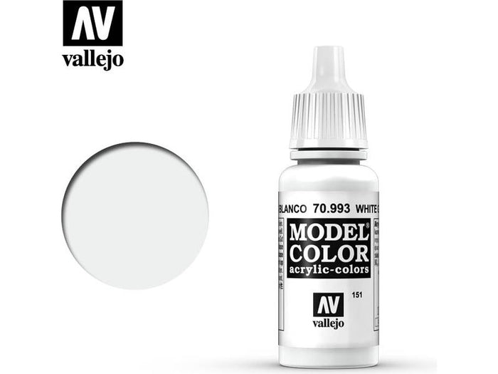 Paints and Paint Accessories Acrylicos Vallejo - White Grey - 70 993 - Cardboard Memories Inc.