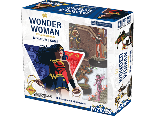 Collectible Miniature Games Wizkids - DC - HeroClix - Wonder Woman 80th - Miniatures Game - Cardboard Memories Inc.