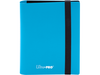 Supplies Ultra Pro - 2 Pocket - Eclipse Pro-Binder - Sky Blue - Cardboard Memories Inc.