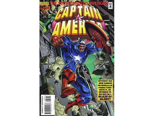 Comic Books Marvel Comics - Captain America (1968 1st Series) 438 - 7299 - Cardboard Memories Inc.