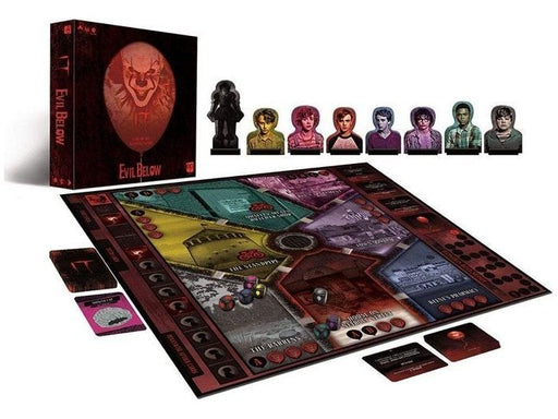 Board Games Usaopoly - IT - Evil Below - Cardboard Memories Inc.