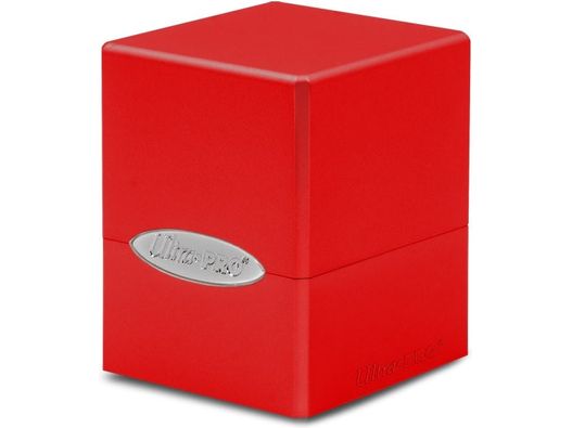 Supplies Ultra Pro - Satin Cube Deck Box - Red - Cardboard Memories Inc.