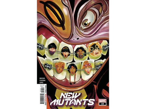 Comic Books Marvel Comics - New Mutants 010 (Cond. VF-) - 18356 - Cardboard Memories Inc.