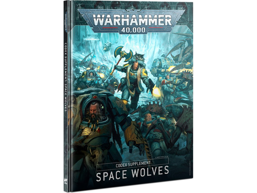 Collectible Miniature Games Games Workshop - Warhammer 40K - Space Wolves - Codex Supplement - 53-01 - Cardboard Memories Inc.