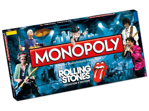 Board Games Usaopoly - Monopoly - The Rolling Stones Collectors Edition - Cardboard Memories Inc.