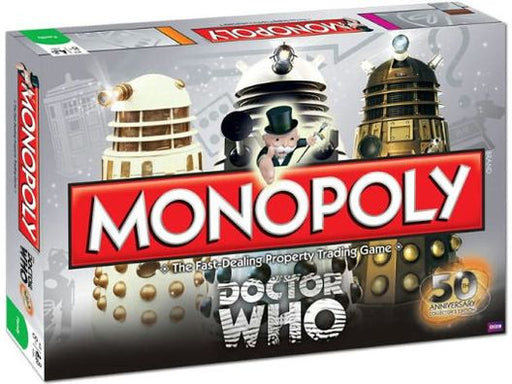 Board Games Usaopoly - Monopoly - Doctor Who 50th Anniversary Collectors Edition - Cardboard Memories Inc.