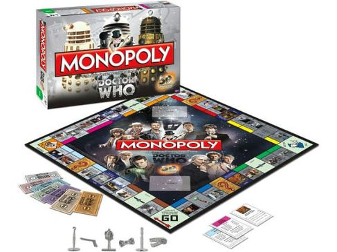 Board Games Usaopoly - Monopoly - Doctor Who 50th Anniversary Collectors Edition - Cardboard Memories Inc.