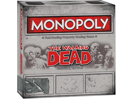 Board Games Usaopoly - Monopoly - Walking Dead Survival Edition - Cardboard Memories Inc.