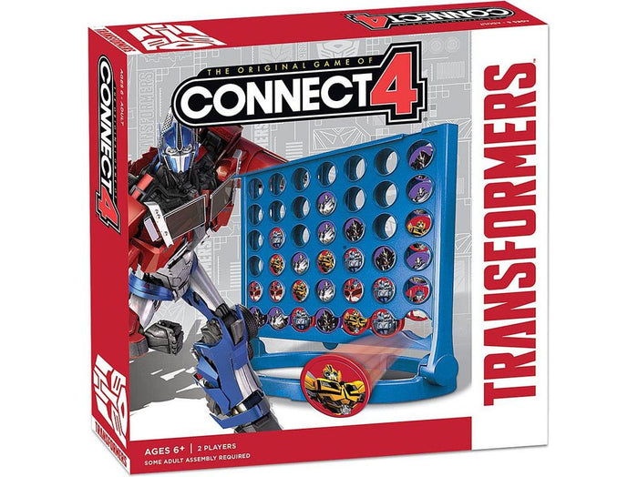Board Games Usaopoly - Connect 4 - Transformers - Cardboard Memories Inc.