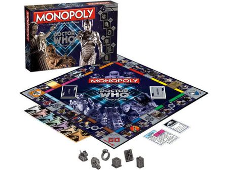 Board Games Usaopoly - Monopoly - Doctor Who Villains Edition - Cardboard Memories Inc.