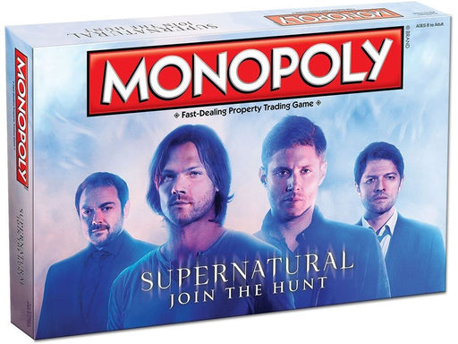 Board Games Usaopoly - Monopoly - Supernatural - Cardboard Memories Inc.