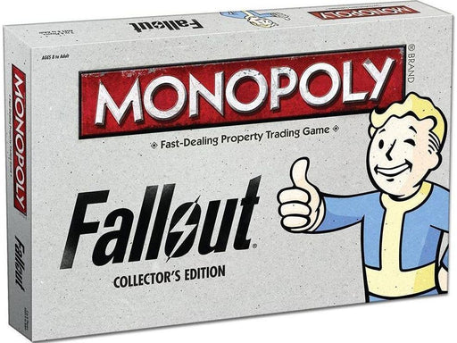 Board Games Usaopoly - Monopoly - Fallout Collectors Edition - Cardboard Memories Inc.