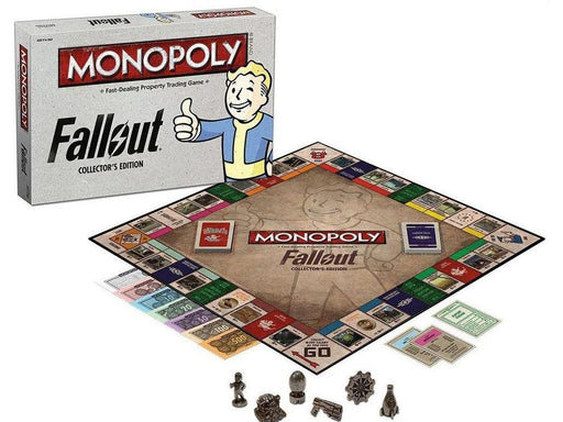 Board Games Usaopoly - Monopoly - Fallout Collectors Edition - Cardboard Memories Inc.