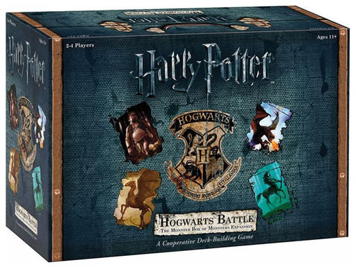 Deck Building Game Usaopoly - Harry Potter Hogwarts Battle - Monster Box of Monsters Expansion - Cardboard Memories Inc.