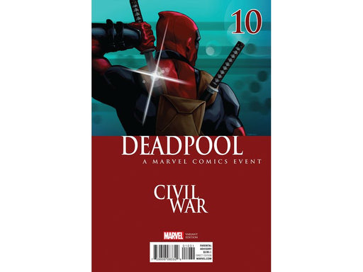 Comic Books Marvel Comics - Deadpool 010 - Civil War Cover - 4360 - Cardboard Memories Inc.