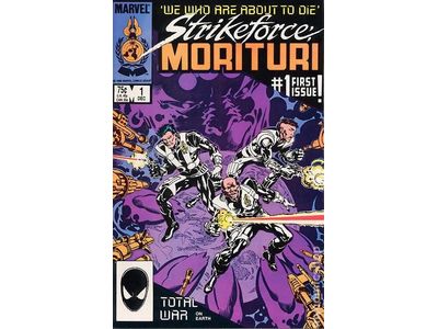 Comic Books Marvel Comics - Strikeforce Morituri (1986) 001 (Cond. VF-) - 8239 - Cardboard Memories Inc.