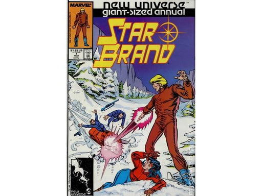 Comic Books Marvel Comics -Star Brand Annual (1986) 001 (Cond. FN/VF) - 8221 - Cardboard Memories Inc.