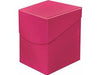 Supplies Ultra Pro - 100+ Deck Box - Solid Pink - Cardboard Memories Inc.