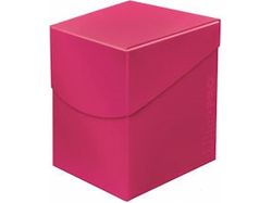 Supplies Ultra Pro - 100+ Deck Box - Solid Pink - Cardboard Memories Inc.