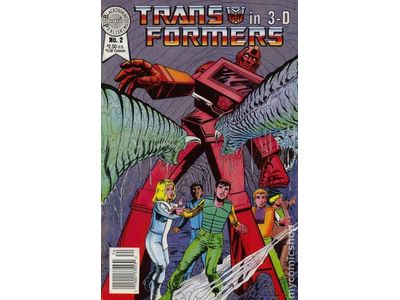 Comic Books Blackthorne Publishing - Transformers in 3D (1987) 002 (Cond. VF-) - 14681 - Cardboard Memories Inc.