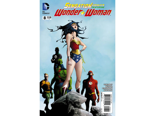Comic Books DC Comics - Sensation Comics Featuring Wonder Woman 008 - 5345 - Cardboard Memories Inc.