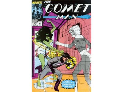 Comic Books Marvel Comics - Comet Man (1987) 004 (Cond. FN) - 12067 - Cardboard Memories Inc.