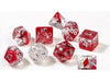 Dice Sirius Dice - 7 Die Set - Translucent Diamonds - Cardboard Memories Inc.