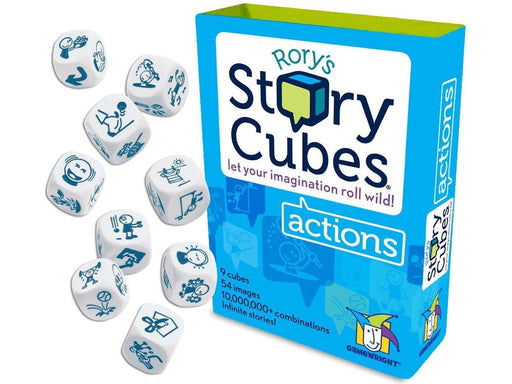 Board Games Gamewright - Rorys Story Cubes - Actions - Cardboard Memories Inc.