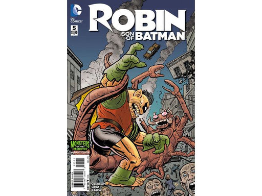 Comic Books DC Comics - Robin Son of Batman 005 - Monsters of the Month Variant - 3033 - Cardboard Memories Inc.