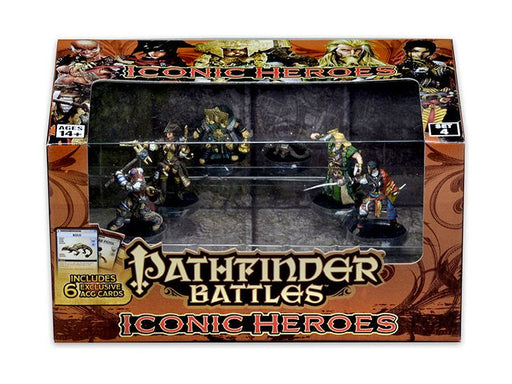 Role Playing Games Paizo - Pathfinder Battles - Iconic Heroes Set 4 - Cardboard Memories Inc.