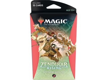 Trading Card Games Magic the Gathering - Zendikar Rising - Theme Boosters - Red - Cardboard Memories Inc.