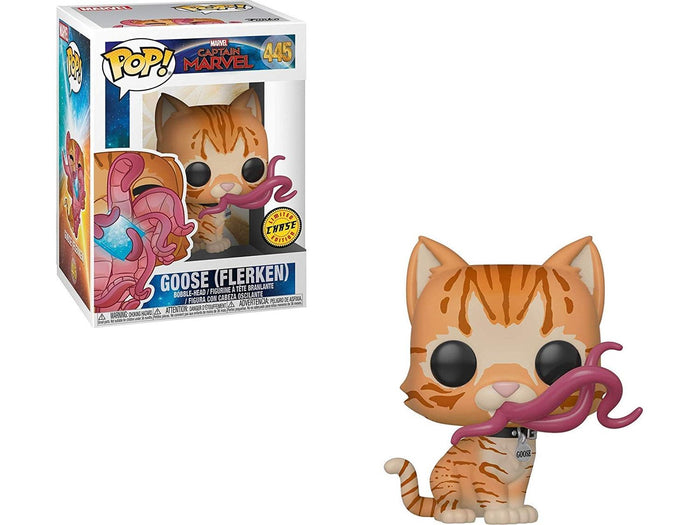 Action Figures and Toys POP! - Movies - Captain Marvel - Goose The Cat - Chase - Cardboard Memories Inc.
