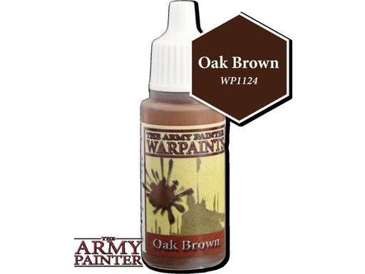 Paints and Paint Accessories Army Painter - Warpaints - Oak Brown - WP1124 - Cardboard Memories Inc.