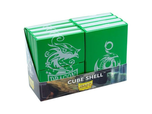 Supplies Arcane Tinmen - Dragon Shield - Cube Shell - Green - Cardboard Memories Inc.
