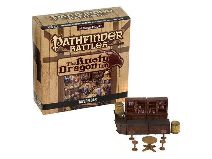 Role Playing Games Paizo - Pathfinder Battles - The Rusty Dragons Inn- Tavern Bar - Cardboard Memories Inc.