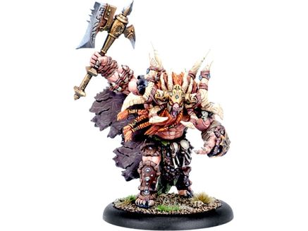 Collectible Miniature Games Privateer Press - Hordes - Circle Orboros - Kromac, Champion of the Wurm Warlock - PIP 72087 - Cardboard Memories Inc.