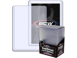 Supplies BCW - Top Loaders - 3x4 Thick 197pt Pack - Cardboard Memories Inc.