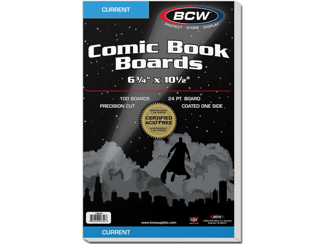 Supplies BCW - Current Boards - Package of 100 - Cardboard Memories Inc.