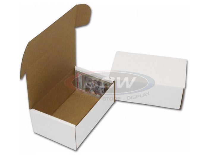 Supplies BCW - Small Graded Cardboard Card Box Bundle of 10 - Cardboard Memories Inc.