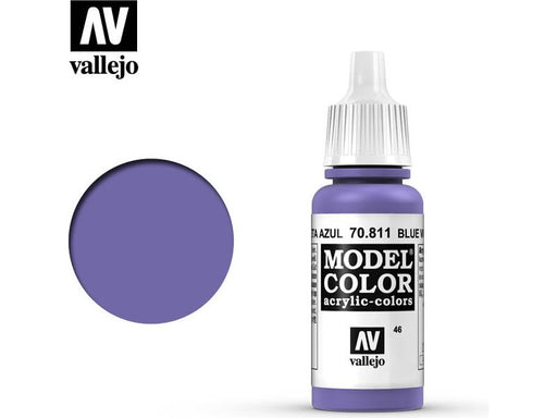 Paints and Paint Accessories Acrylicos Vallejo - Blue Violet - 70 811 - Cardboard Memories Inc.
