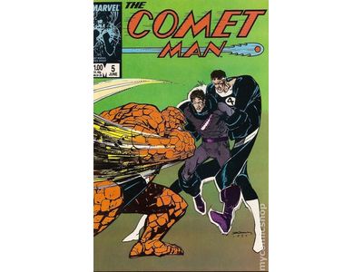 Comic Books Marvel Comics - Comet Man (1987) 005 (Cond. FN) - 12068 - Cardboard Memories Inc.