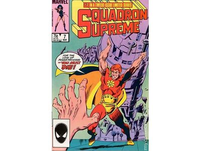Comic Books Marvel Comics - Squadron Supreme (1985 1st Series) 007 (Cond. VG) - 8449 - Cardboard Memories Inc.