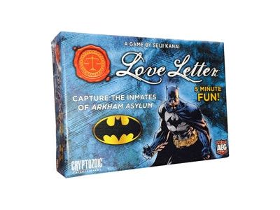 Card Games Cryptozoic - Love Letter - Batman Boxed Edition - Cardboard Memories Inc.