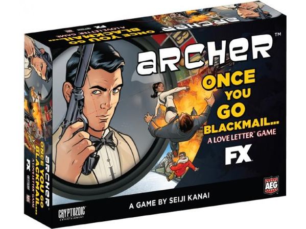 Card Games Cryptozoic - Love Letter - Archer Boxed Edition - Cardboard Memories Inc.