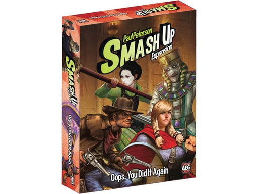 Board Games Alderac Entertainment Group - Smash Up Expansion - Oops You Did it Again - Cardboard Memories Inc.