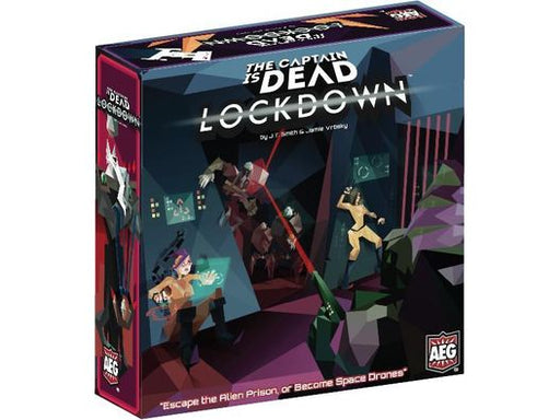 Board Games Alderac Entertainment Group - The Captain is Dead - Lockdown - Cardboard Memories Inc.