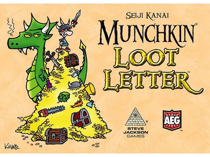 Card Games Steve Jackson Games - Munchkin Loot Letter - Boxed - Cardboard Memories Inc.