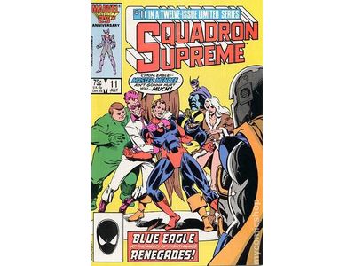 Comic Books Marvel Comics - Squadron Supreme (1985 1st Series) 011 (Cond. FN+) - 8452 - Cardboard Memories Inc.