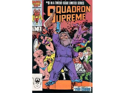 Comic Books Marvel Comics - Squadron Supreme (1985 1st Series) 009 (Cond. FN) - 8450 - Cardboard Memories Inc.