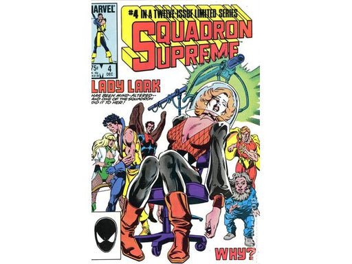 Comic Books Marvel Comics - Squadron Supreme (1985 1st Series) 004 (Cond. VG+) - 8446 - Cardboard Memories Inc.